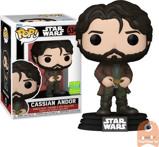 Funko Star Wars: Andor - Cassian Andor Pop! Vinyl Figure (2022 Summer Convention Exclusive)