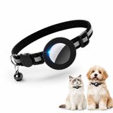 Dierboetiek Nayeco Kattenhalsband inclusief Tag - Tuigje Kat Tracker Voor Android - GPS Tracker Kat Zonder Abonnement - Verstelbare Kattenhalsband voor Kat & puppy - Met geluidssignaal - Zwart