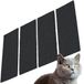 CROPLAS 4-pack actieve koolfilter kattenbak vervangingsfilter kattenbak geurneutralisator kattenbakfilter, kattenbakfilter voor deksel filter voor kattenbak met deksel geurfilter