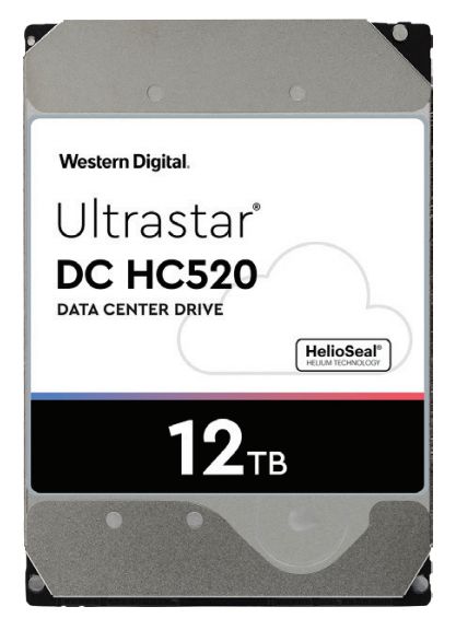Western Digital Ultrastar DC HC520 12TB 3.5" SATA III HDD