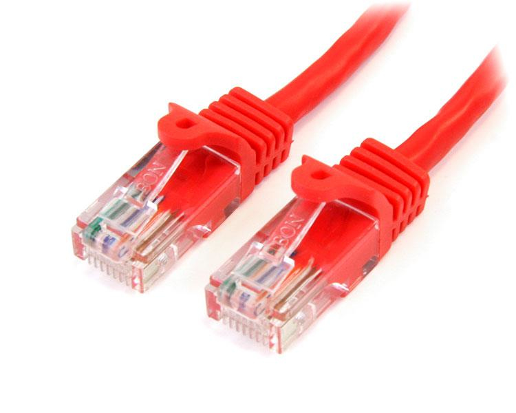 StarTech.com Cat5e patchkabel met snagless RJ45 connectors   2 m, rood