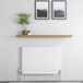 Hudson Reed Radiateur à panneaux Type 11 Convecteur Chauffage (T11) Horizontal - Blanc | 80cm x 60cm x 5cm - 700 Watt | Eco