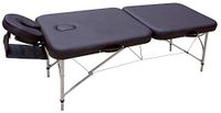 GIMA 44013 massagebed van hout met 3 secties, crème