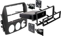 METRA Panneau 2-DIN pour Mazda MX-5 (NC) 2005-2009 / Miata US Model 2005-2008 | Couleur : Noir