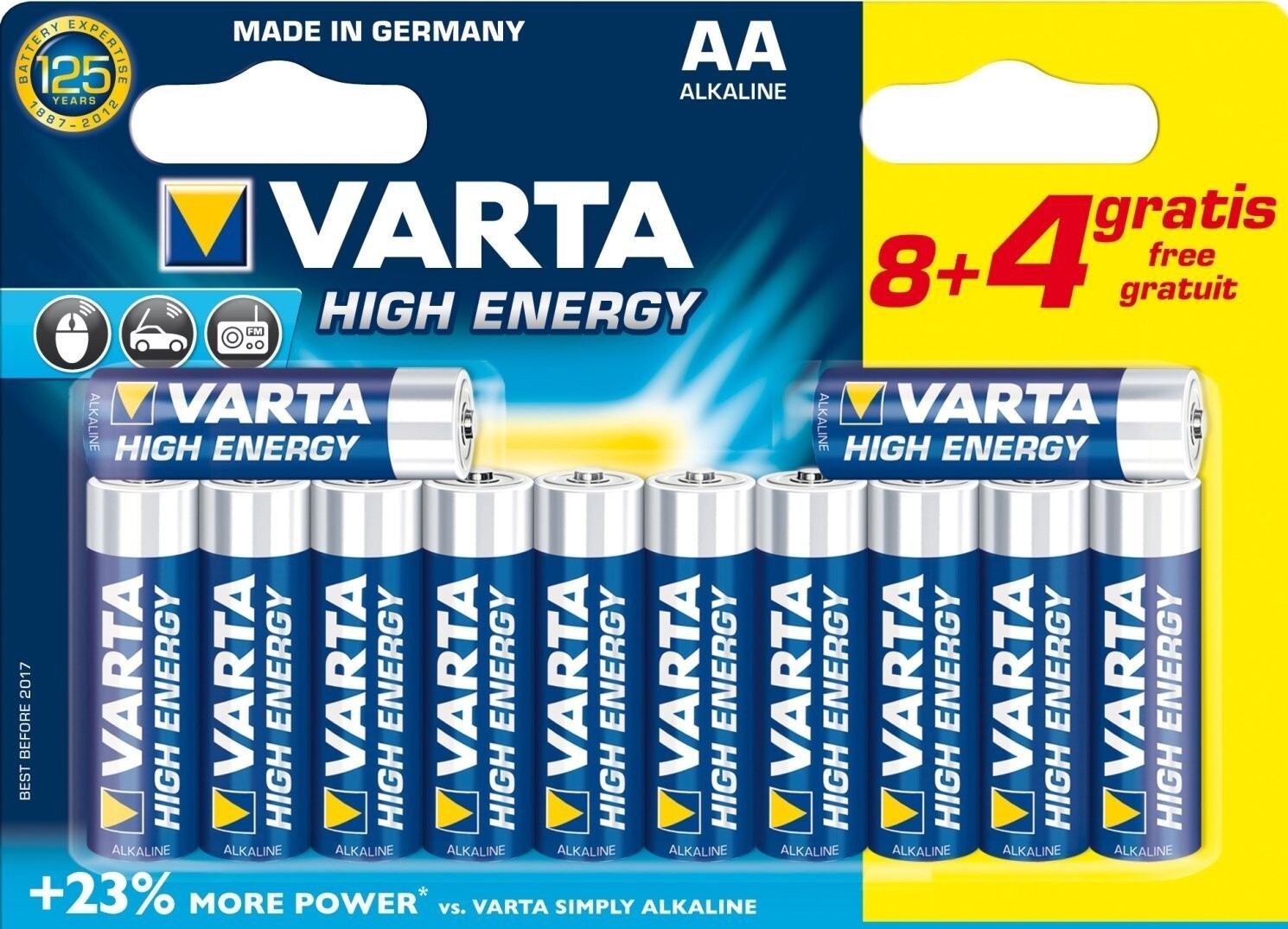 varta High Energy AA