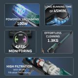 Rowenta Rh1833 X-force 8.80 - Steelstofzuiger Incl. Kruimelzuiger Accuduur 45 Min Groen