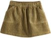 Next - Meisjes - Corduroy rok - Bruin - Maat 74