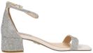 Steve Madden Gena-R Sandalen Hak - Zilverkleur - Maat 36