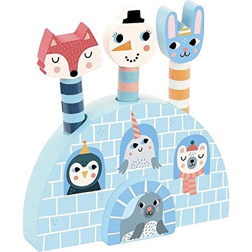 Vilac 8534 Pop-Up Iceland - Hout - Blauw