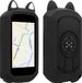 kwmobile hoesje geschikt voor Garmin Edge 850 / 550 - Siliconen hoes voor fietsnavigatie - GPS beschermhoes