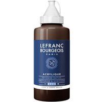 Lefranc Bourgeois Series 1 477 - Verf - acrylverf - gebrand omber - ondoorzichtig - dun - 750 ml