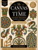 Antique Ornament Coloring & Craft Book 8.5 x 11 Large Format — Black-Backed Pages