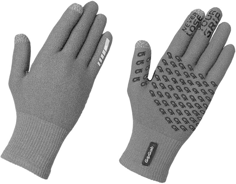 GripGrab Primavera II Merino Gloves, grey