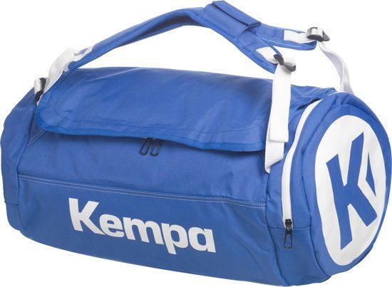 Kempa Sporttas Unisex - blauw/wit - polyester
