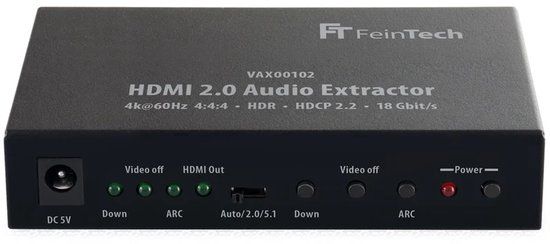 FeinTech VAX00102 HDMI 2.0 Audio Extractor met ARC