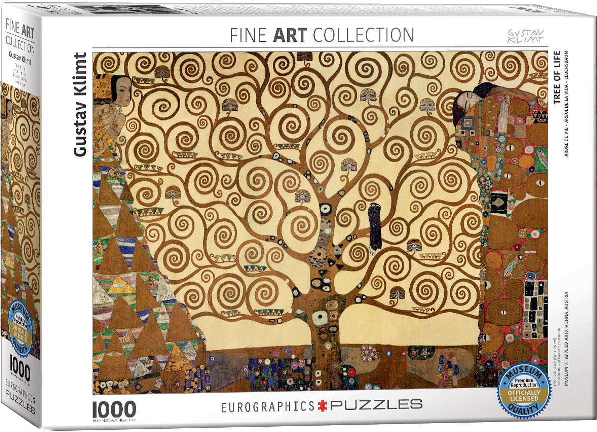 Eurographics Tree of Life by Klimt 1000pcs