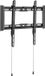 Stell support mural TV, fixe, SLIM, modèle SHO 7200, pour écrans de 32-70 pouces, capacité de charge 75 kg, acier, noir, 2,7 cm de distance au mur, compatible VESA