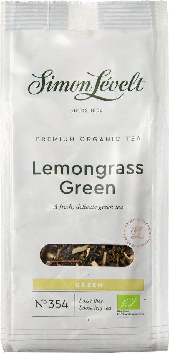 Simon Levelt Lemongrass Green Losse Thee - 8711138664096