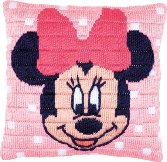 Vervaco Disney Minnie Mouse Spansteekkussen Kit