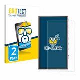 BROTECT - Screenprotector voor Sony Walkman NW-A306 - Folie Beschermfolie transparant 2 Stuks