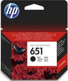 HP inktpatroon 651, zwart, C2P10AE, origineel