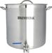 Brewferm® Chaudière de brassage en inox - 50 L - avec robinet à boisseau sphérique