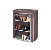 Domopak Living Schoenenrek, vliesstof, bruin, 61 x 30 x 80 cm