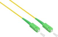Alcasa LW-S903SASA InfiniBand en Glasvezelkabel 3 m SC FTTH Geel
