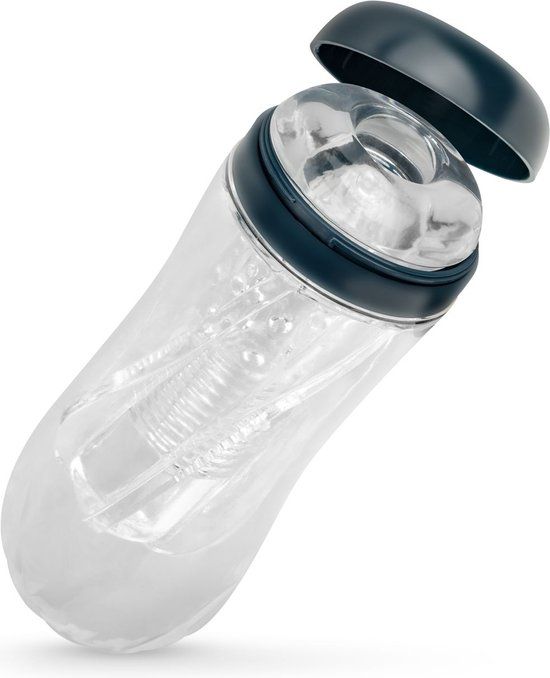 FPPR Transparante Masturbator - 18 cm - Met Extra Stimulatie - Voor Man + Vrouw