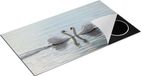 Chefcare Inductie Beschermer Zwanen Koppel op het Water - 95x55 cm - Multicolor