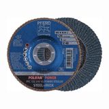 PFERD Lamellenschijf POLIFAN Z SG POWER STEELOX Ø 125 mm korrel Z-60 conisch 67786125