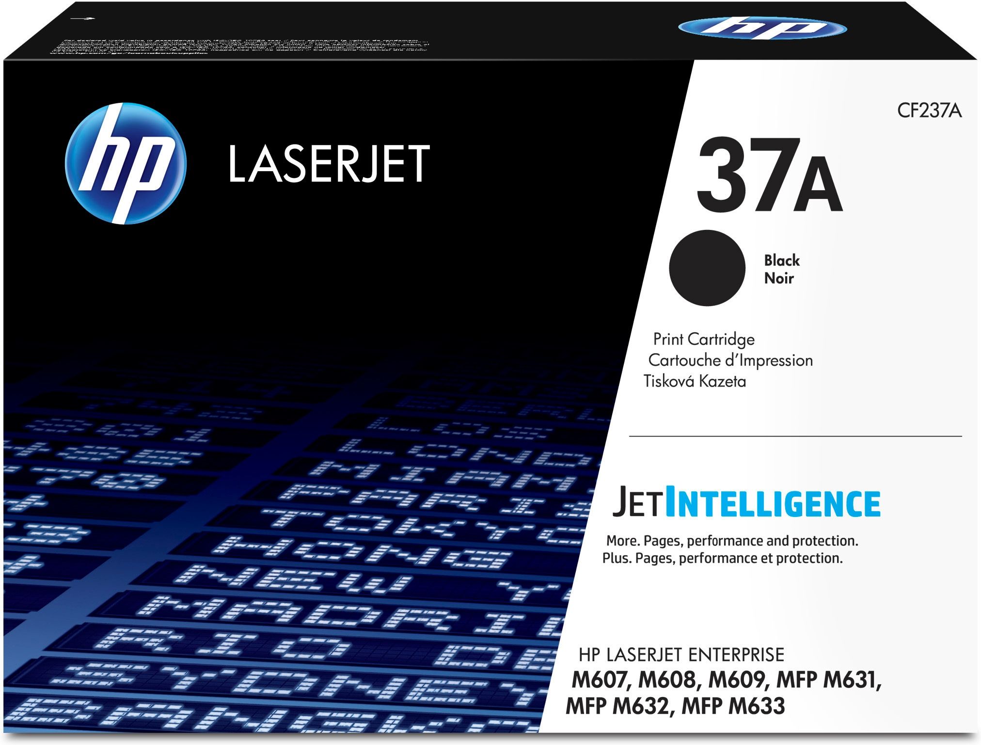 HP 37A Zwarte LaserJet Tonercartridge - Origineel