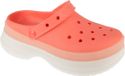 Crocs Classic Frosted Stacked Clog, Vrouwen, Roze, Slippers, maat: 37/38