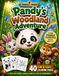Pandy's Woodland Adventure: A Cute Panda Coloring Book Featuring 40 Fun Woodland Adventures for Kids Ages 4–8