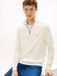 Tommy Hilfiger Heren Gebreide Trui M Beige Katoen/Cashmere