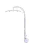 Niermann Standby 3490 mobiele houder om te schroeven, wit, 200 g