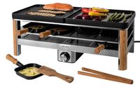 OEM Princess Raclettegrill voor 8 personen, met 8 pannetjes, 2 niveaus, vrij van PFAS