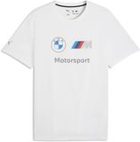 PUMA BMW M MOTORSPORT Essentials+ T-shirt voor heren XL, White