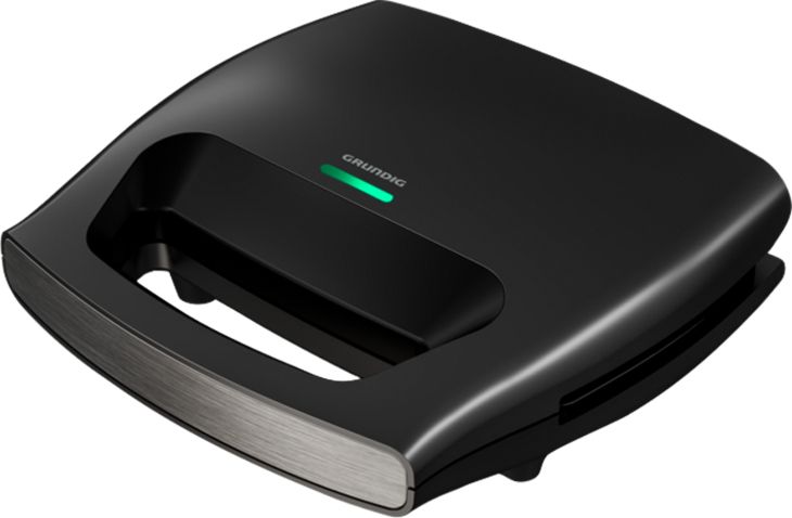 Grundig SWM 2940 Sandwich Maker - 750W - Black/Stainless Steel