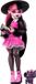 Monster High Draculaura poupée avec le compagnon Count Fabulous, tenue fuchsia et noir, accessoires inclus