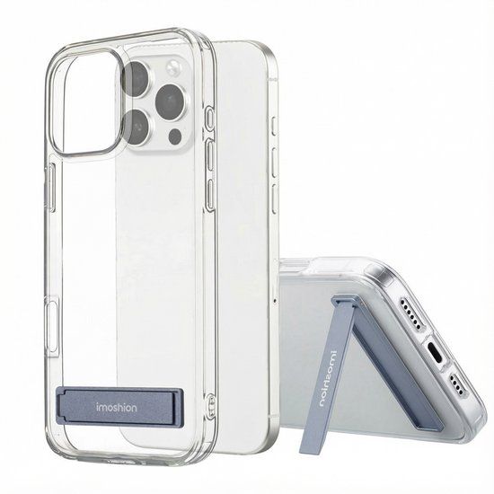 imoshion Stand Backcover voor de Apple iPhone 16 Pro Max - Transparant