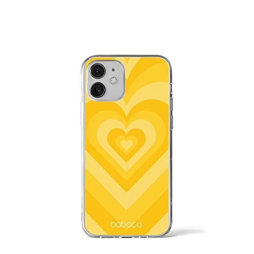 ERT GROUP Mobiele Telefoonhoesje voor iPhone 12 Mini - Babaco Hearts 007