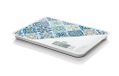 LAICA Digitale keukenweegschaal, 20 kg, zeer nauwkeurige voedselweegschaal, groot lcd-display, tarra- en gewichtsbehoudfuncties, watervolumemeting, gehard glas, blauw