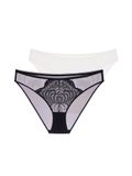 Dorina Slip zwart / wit