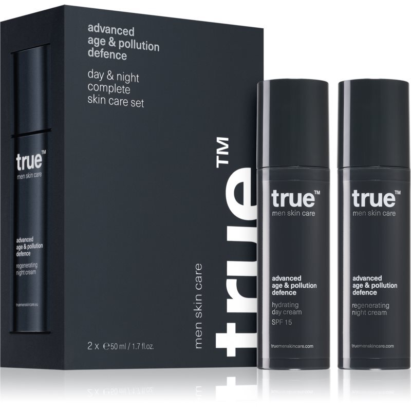 true men skin care Day & night complete skin care set heren