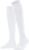 FALKE Vitalizer met compressie katoen kniekousen dames wit - maat 37-38
