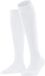 FALKE Vitalizer met compressie katoen kniekousen dames wit - maat 37-38