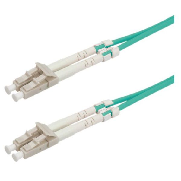 ROLINE Low Loss LC Duplex Fiber Patch Cable OM3 0.5m
