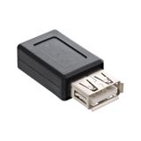 InLine 31613 USB 2.0 A female naar Micro-USB type B adapter Zwart