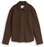 Tom Tailor Denim Tussenjas met luipaardprint - Maat XXL - brown black leo